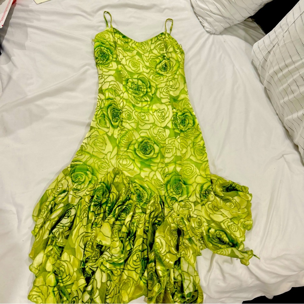 Y2K flowy formal dress